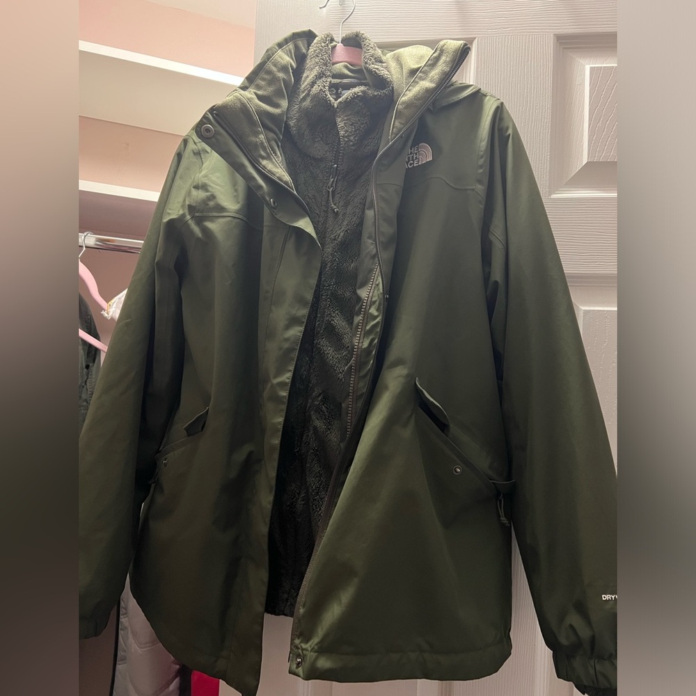 The North Face  2 in 1 jacket